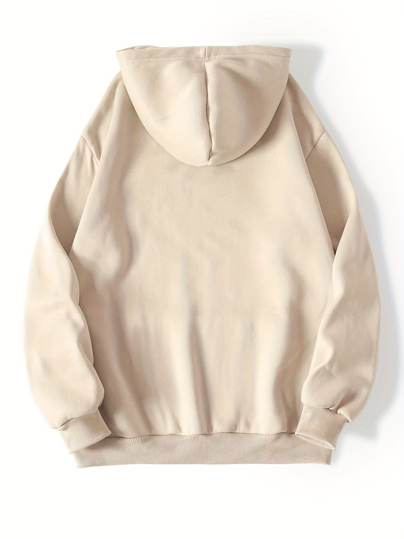 letter print kangaroo pocket hoodie casual long sleeve drawstring hoodies sweatshirt womens clothing details 16
