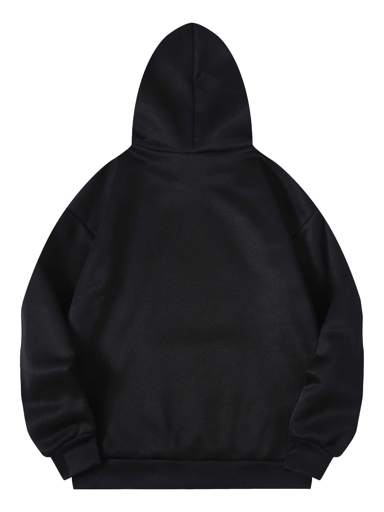 letter print kangaroo pocket hoodie casual long sleeve drawstring hoodies sweatshirt womens clothing details 31