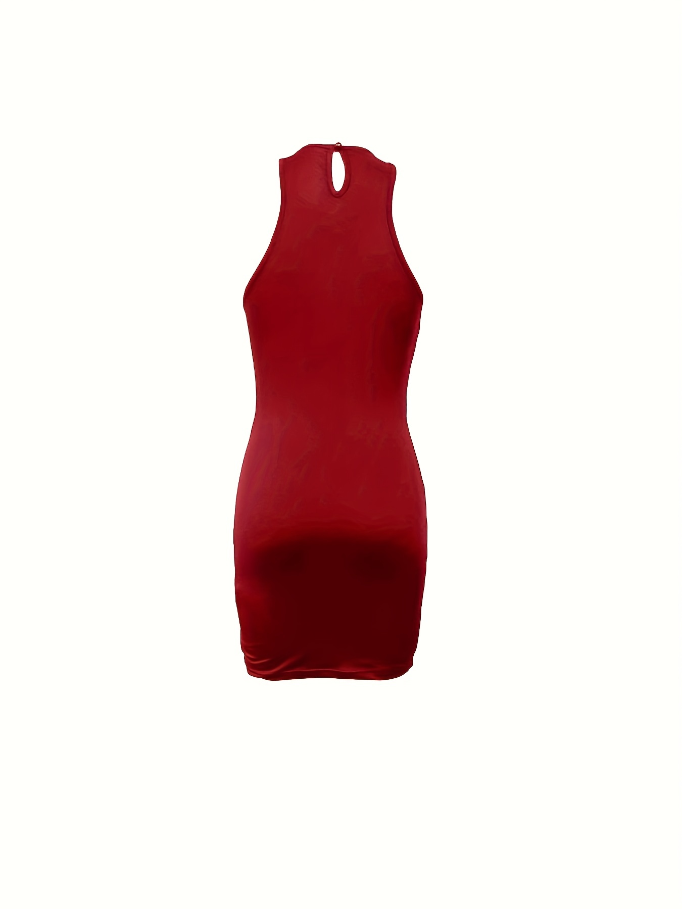 sleeveless bodycon mini dress sexy party casual dress womens clothing details 8