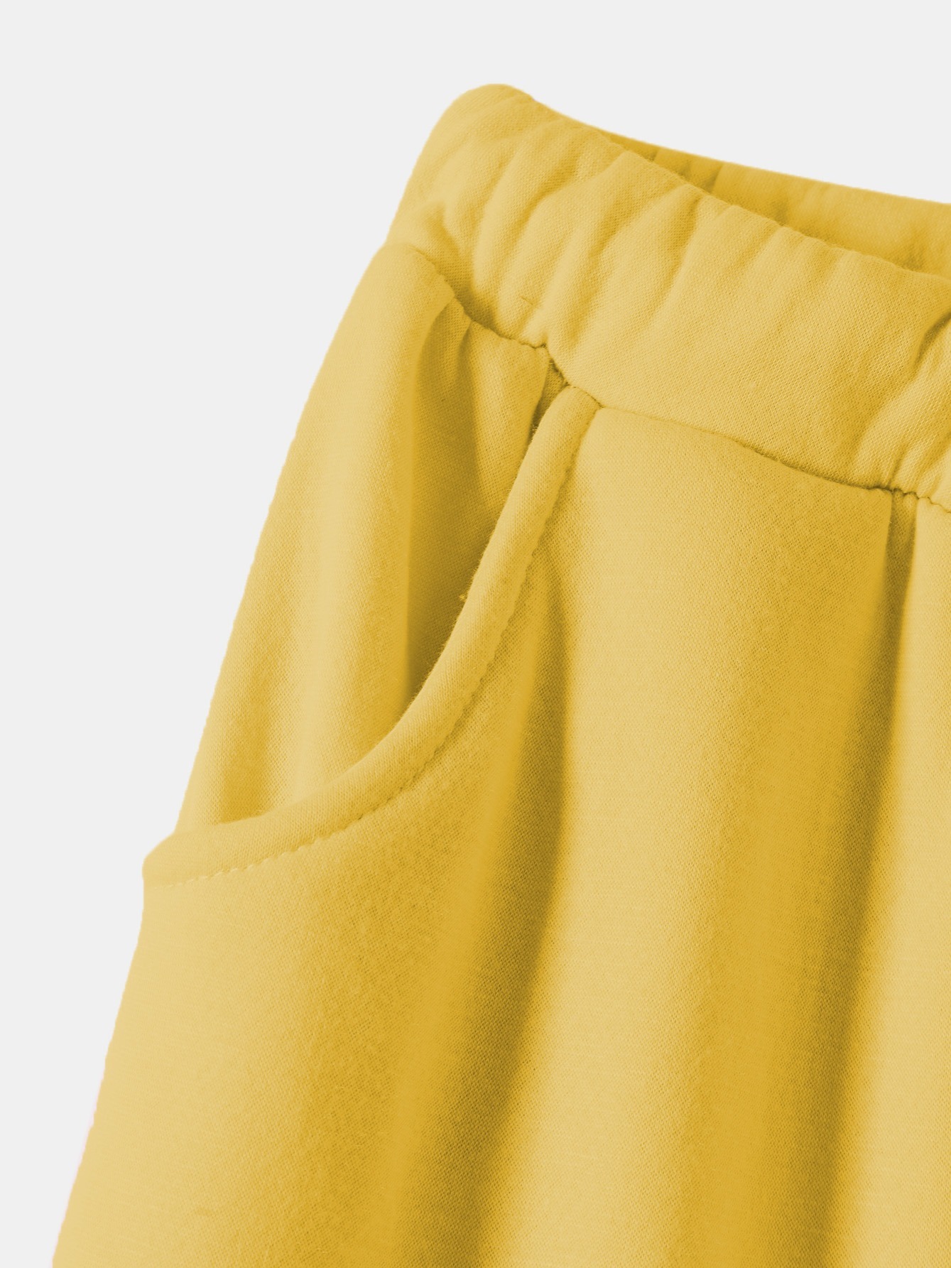 solid drawstring thermal sweatpants versatile loose comfy jogger pants womens clothing details 27