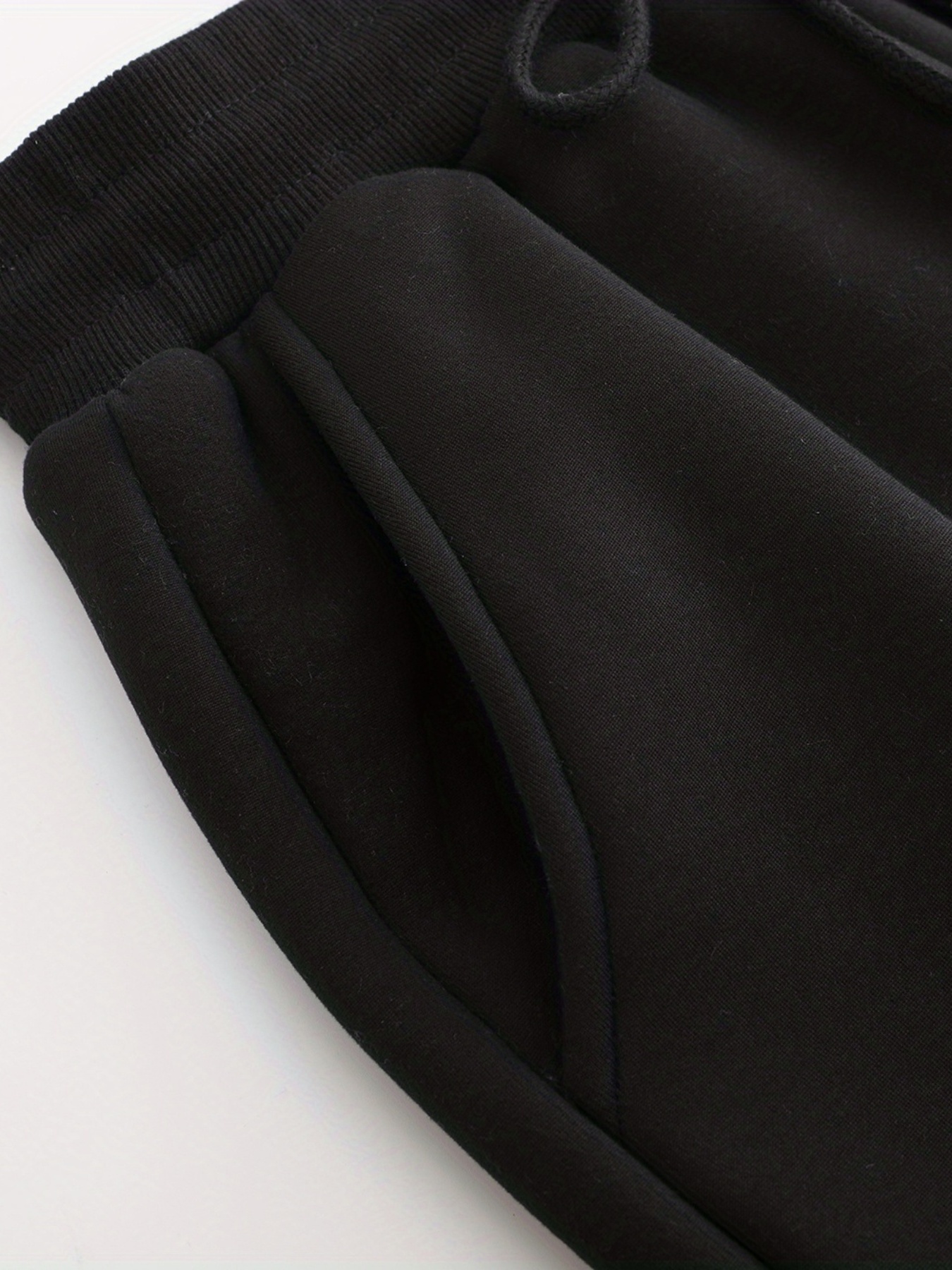 plush thermal pants, winter plush thermal pants casual drawstring pocket pants womens clothing details 23